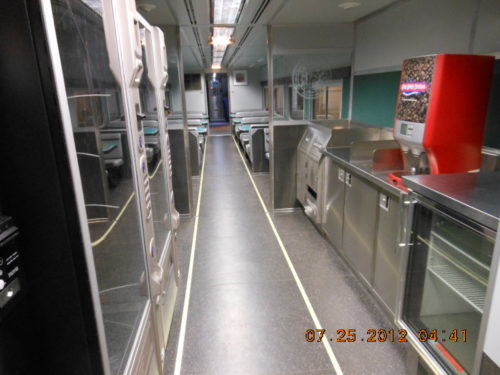 Refurbished rail car