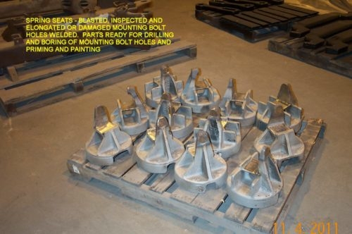 Rail car parts
